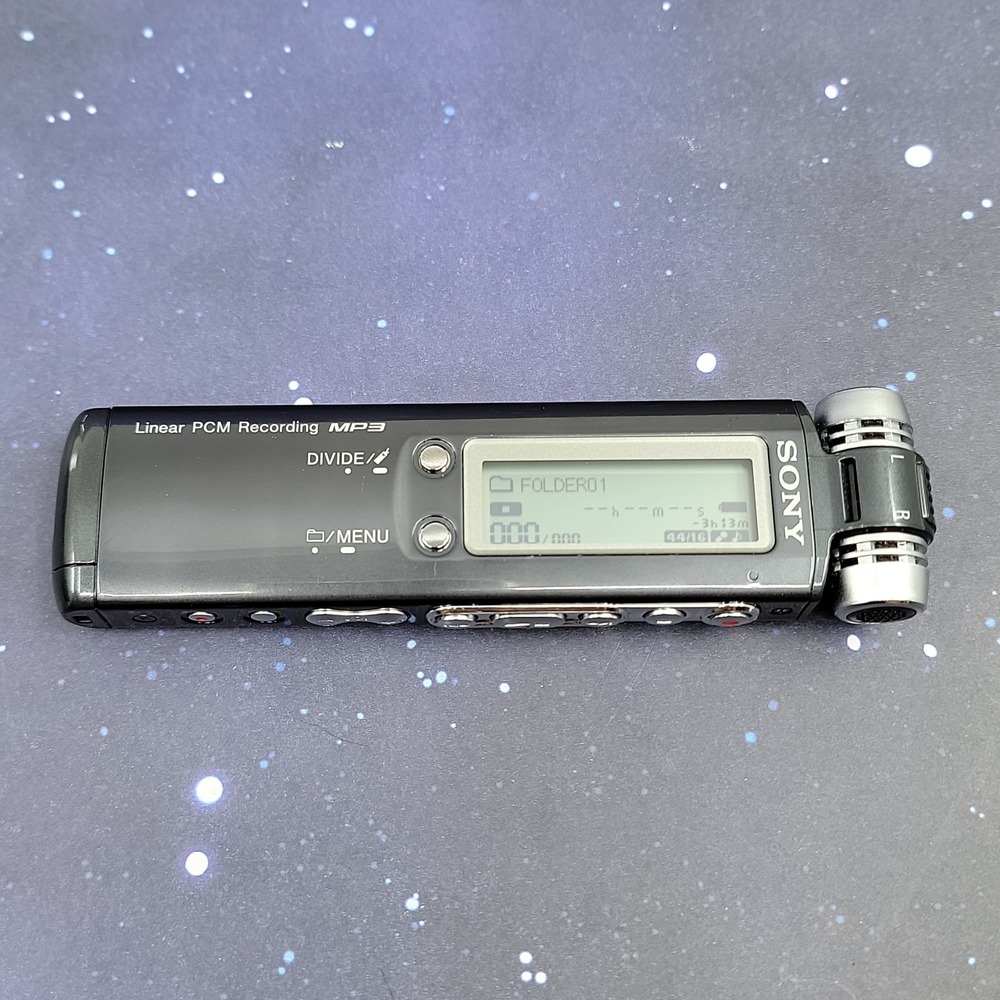 Sony ICD-SX750 Handheld Digital Voice Recorder - Tested & Working!